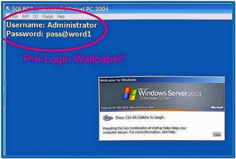 Windows Terminal Server Screensaver
