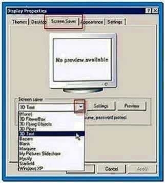 Windows XP Lock Computer Screensaver