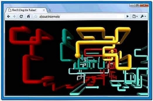Windows XP Pipes Screensaver Windows 7