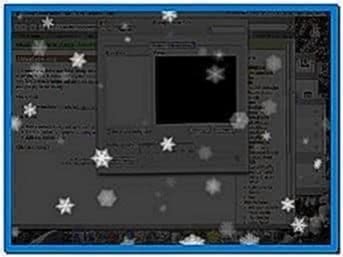 Winter Snow Screensaver Mac