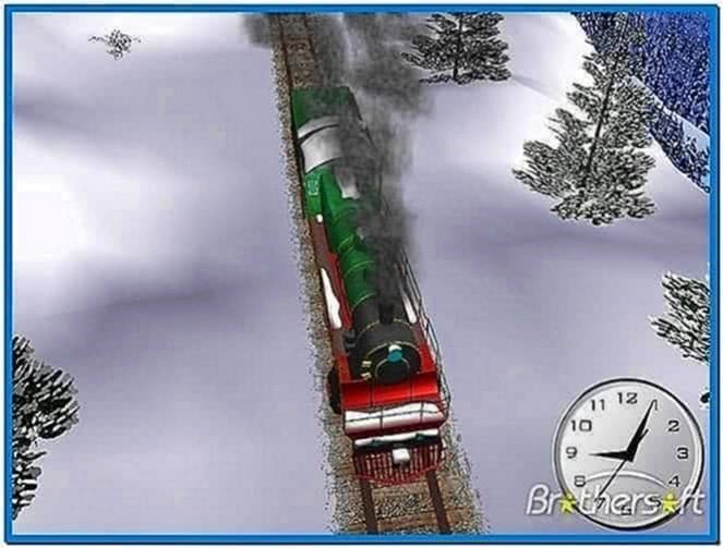 Winter Train 3D Screensaver 1.2.0
