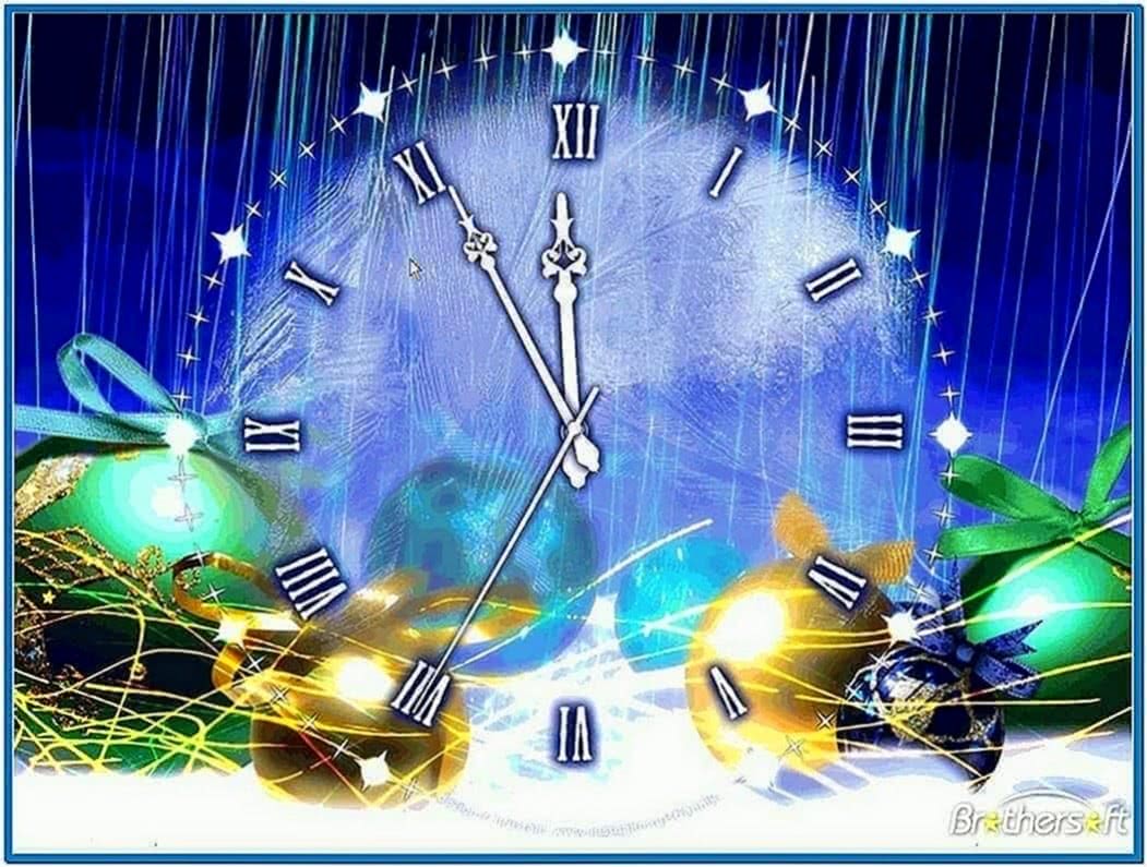Xmas Clock Countdown Screensaver